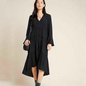 ANTHROPOLOGIE COSIMA TIERED MAXI DRESS, NWOT